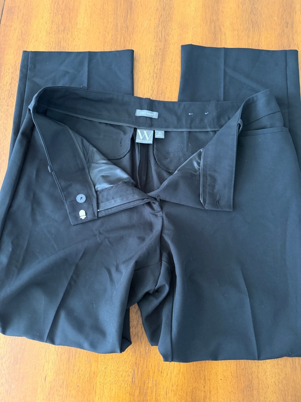 Worthington Black Dress Pants - size 12 short